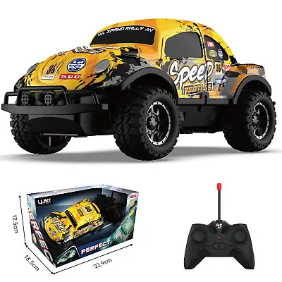 RC Cars Beatles Racing Car 1:24 Monster Truck Flashing Vehicle UJ Kids Toy Cars • $15.99