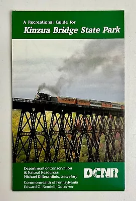 2003 Kinzua Bridge State Park Mt Jewett Pennsylvania Vintage Travel Brochure Map • $12.50