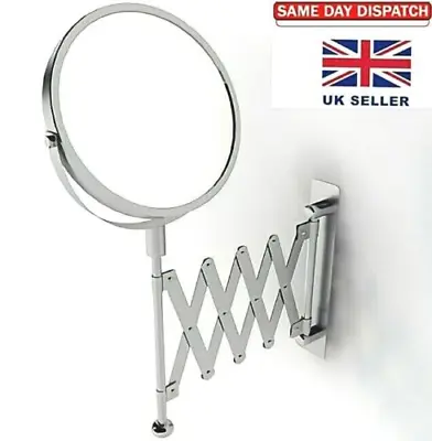 IKEA Mirror Extendable Magnifying Wall Mount Frack Makeup Round Shaving ORIGINAL • £10.85
