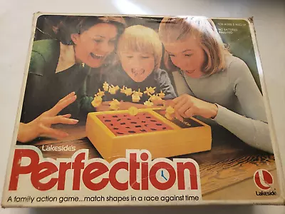 Vintage 1975 Lakeside's Perfection Game Complete Original Box  • $59.95