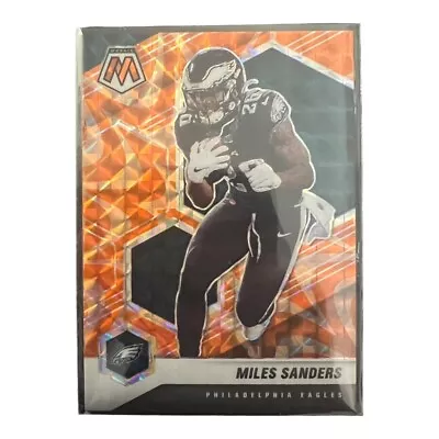 2021 Panini Mosaic #163 - Miles Sanders - Orange Prizm • $1.99