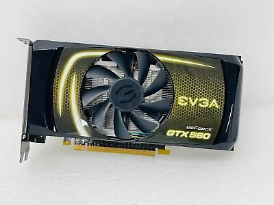 X2 EVGA Nvidia GeForce GTX 560 1GB GDDR5 PCIe X16 Graphics Card / USED • $36.99