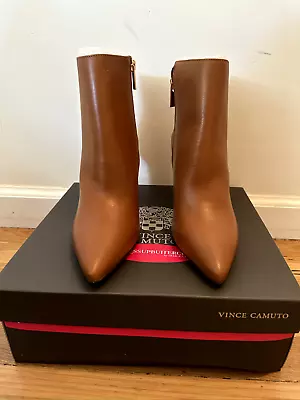 Vince Camuto Camel Booties • $110