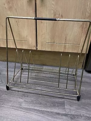 Vintage Retro Sputnik Wire Lp Record Rack • $18.94