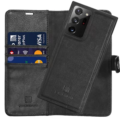 Wallet Case Glass Film For Samsung Galaxy Note 20 Ultra 5G Flip Folio RFID Cover • $31.34