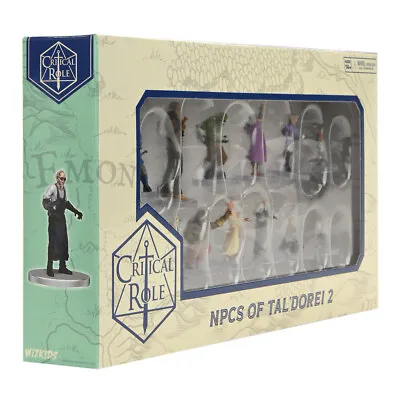 $87.95 • Buy Critical Role NPCs Of Tal'Dorei Prepainted Miniature Figure Set 2