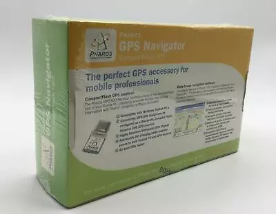 Microsoft Pharos GPS-500 CompactFlash GPS Navigator For Pocket PC -USA Maps • $199.99