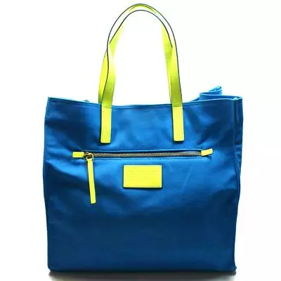 Marc By Marc Jacobs Electric Blue Lemonade Canvas Tote #M0004372 $198 • $98.99