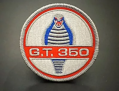 Vintage Style Ford Shelby Cobra G.t. 350 Embroidered Iron-on Patch... • $9.99