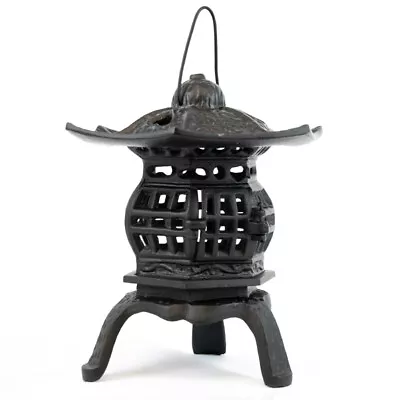 £60 • Buy Pagoda Tealight Holder Cast Iron Decorative Lamp