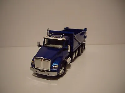 Dcp First Gear 1/64 Surf Blue Kenworth T880 Quad-axle Rogue Dump • $119.99