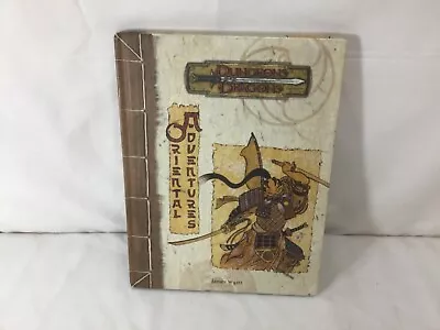 1985 Dungeons & Dragons D&D Oriental Adventures Book Game Hardcover Gary Gygax • $49.85