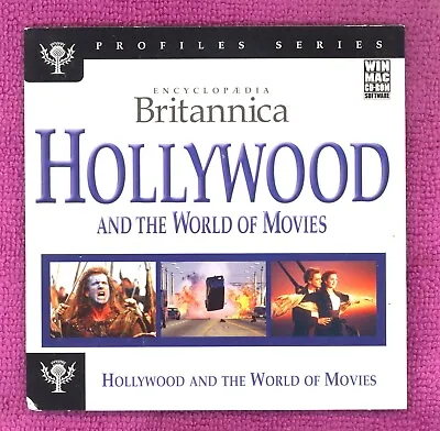 HOLLYWOOD AND THE WORLD OF MOVIES ( PC Windows 7/Vista ) CD NEW In Flat Pack • $3.95