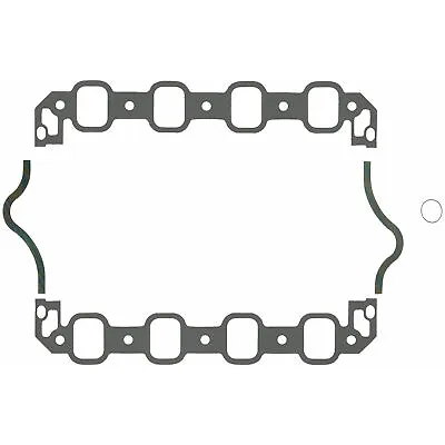 $44.85 • Buy Fel-Pro 1221-3 Perf Intake Manifold Gasket Set Rectangle .06 Thick For Ford
