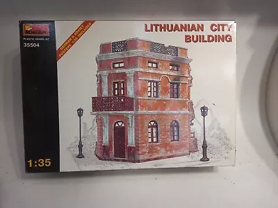 Miniart 1/35 Scale Lithuanian City Building  New In Open Box Contents Sealed  • £16