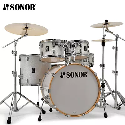 Sonor AQ2 Series 5 Piece 22  STAGE Drum Set Shell Pack White Marine Pearl • $1199