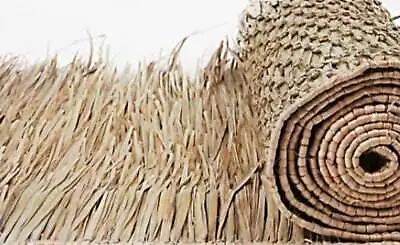 $109.99 • Buy  Mexican Palm Thatch Roll Grass Palm Leaf Thatching  2- PCS 30in X 10ft