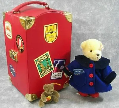 Steiff Bear Muffy  Around The World  Passport Outfit Sealed In Bag Hard To Find • $19.99