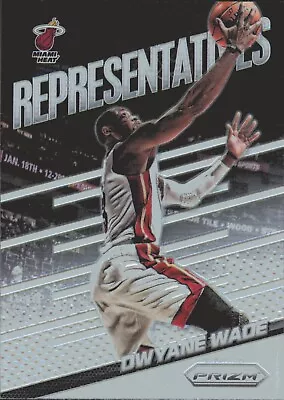 2014-15 Prizm Silver Representatives #11 Dwyane Wade Miami Heat SP (6k155) • $5