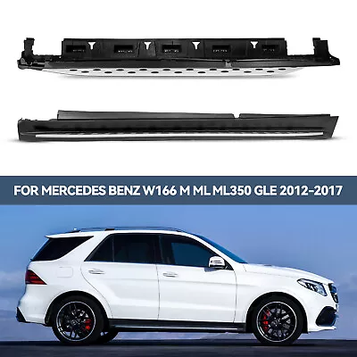 US Running Board Fits Mercedes Benz GLE W166 ML350 2012-2018 Side Step Nerf Bar • $157.99