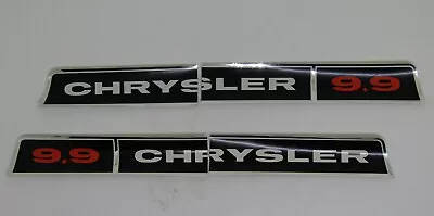 New Chrysler Outboard Marine Boat Oem Decal Set Part No. 425396 • $29.99