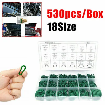 530PC A/C System O-Ring Gasket Seals Washer Rapid Seal Car Compressor Repair Kit • $14.12