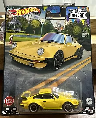 2023 Hot Wheels Boulevard Porsche 911 Turbo (930) Yellow  • $19.99