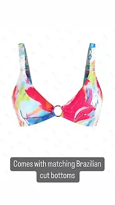 Zaful Multicoloured Two Piece Bikini Shein  • $20