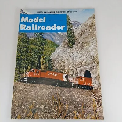 Model Railroader Magazine May 1972 Vol 39 No 5 Sierra Pass Track Plan • $4.99