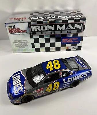 $15.19 • Buy Jimmie Johnson #48 Lowe’s Ironman Series '02 Monte Carlo NASCAR 1/24 162 Of 504