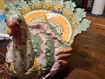 Cabbage Turkey Vintage Made In Italy • $100