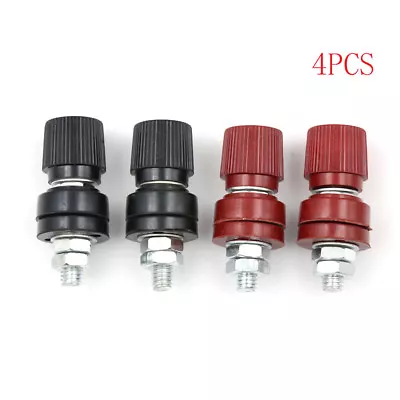 £3.55 • Buy 4pcs Terminal 6mm Screw M6 Power Supply Terminals Binding Post D`MJ