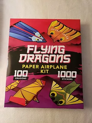 Flying Dragons Paper Airplane Kit By Publications International Ltd. (2023... • $15