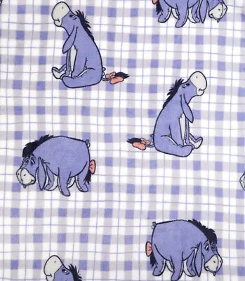 DISNEY EEYORE PURPLE THROW BLANKET 120x150cm New • £13.99