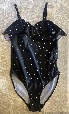 Blooming Marvellous Maternity 10 Swimming Costume 1 Piece Mothercare Boots • £9.50
