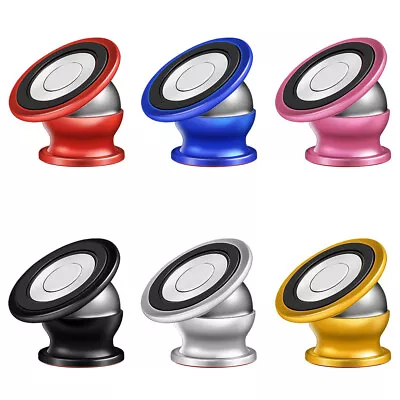 Universal Car Magnetic Mobile Phone Holder Dashboard Mount Stand 360 Rotating UK • £0.99