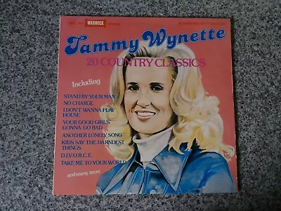 Tammy Wynette – 20 Country Classics (PR5040) 1977 (LP) • £1