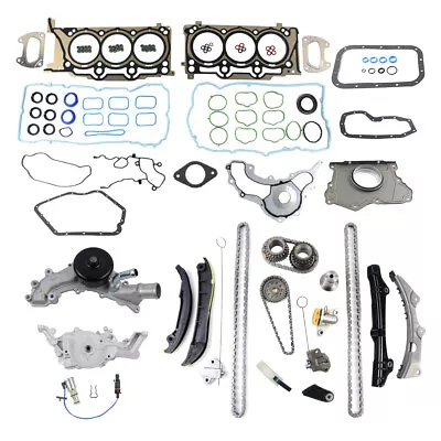For 11-15 Chrysler Dodge Jeep 3.6L V6 200 300 Timing Chain Pump & Head Gaskets • $378