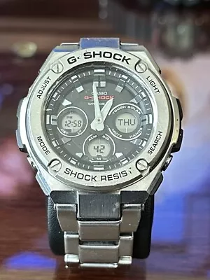 CASIO G-SHOCK G-STEEL SOLAR MEN WATCH GST-S310. Stainless Steel • $220