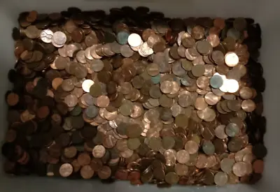 $12.95 • Buy 1 Kilo USA 1 Cent Pennies Bulk Lot From Massive Collection