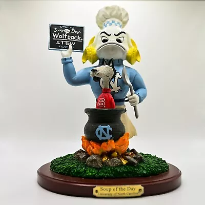 University Of North Carolina “Soup Of The Day” Rivalry Memory Company Figurine • $100