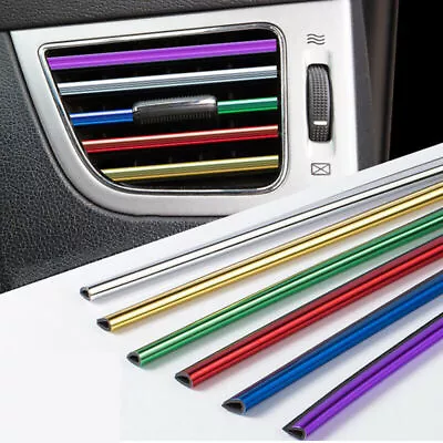 £2.88 • Buy 10x Car Air Conditioner Outlet Vent Grille Decor U Shape Molding Trim Strip
