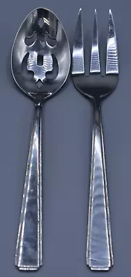 MSE Martha Stewart MFS13 Cold Meat Serving Fork Pierced Serving Spoon Stainless • $23.95