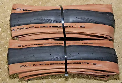 Schwalbe One Tires (2 Qty) 700x32 HS 462A Tan Side Wall W Tubes Exc+ Condition • $54.95