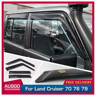 AUSGO Luxury Weather Shields For Toyota Landcruiser 70 76 79 LC70 LC76 LC79 • $500