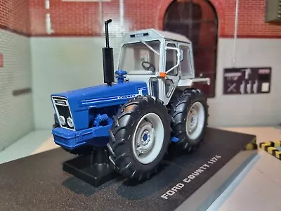 1:32 Ford County 1174 Tractor 4WD 1977 1979 Diecast Scale Model UH5271 • £78