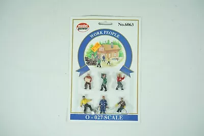 Model Power O O27 Painted Work People Figures Item 6063 NEW B7 • $9.95