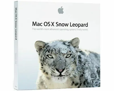 Apple Snow Leopard Mac OS X 10.6.3 Operation System NEW SEALED • $39.95