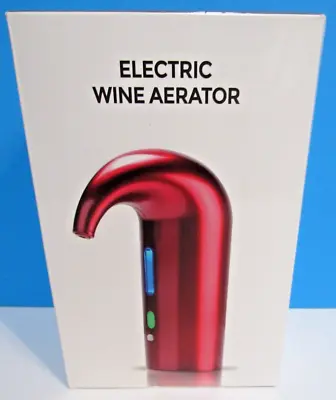 Wine Multi-smart Electric Wine Aerator & Dispensor New In Box With Carry Bag • $24.95