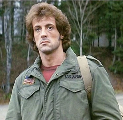 £59.99 • Buy M65 John Rambo Military Us Army Men's First Blood Line Green 100% Cotton Jacket